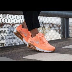 womens nike air max 90 sunset glow